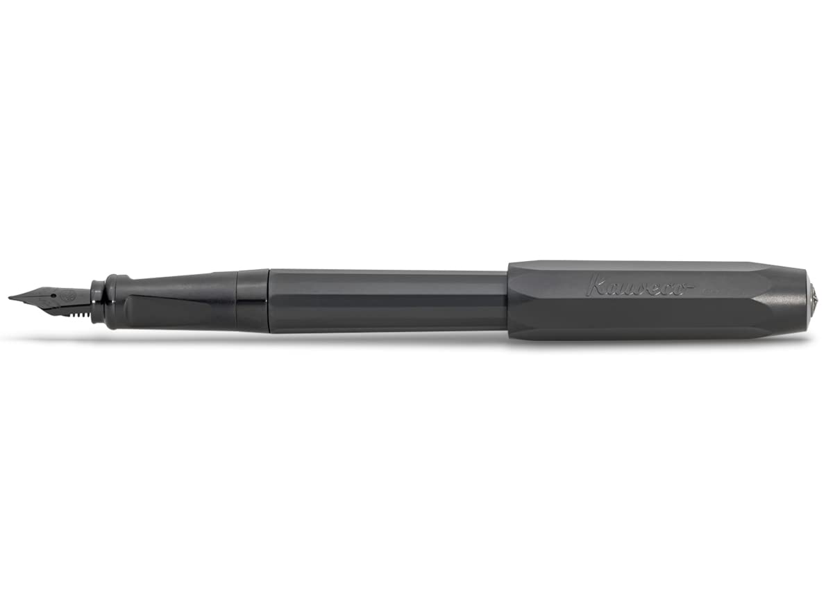 

Kaweco Pakeo Fountain Pen, Fine Nib, All Black, PO-AB, Officially Imported