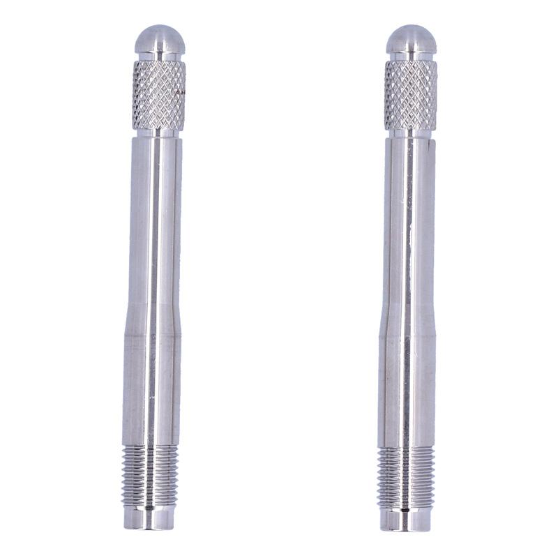 2pcs Wheel Stud Alignment Pins Wheel Mounting Guide X 1.5 Thread Stainless Steel Tool