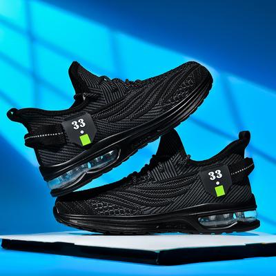 Modne Nowe 2024 Męskie Buty do Biegania Amortyzujące Modne Casualowe Duża Platforma Siateczkowe Buty Deskorolkowe Oryginalne Buty do Chodzenia Tenisowe