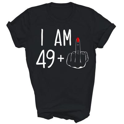 I Am 49 Plus 1 50th Birthday 50 Year Old Unisex Shirt Gift