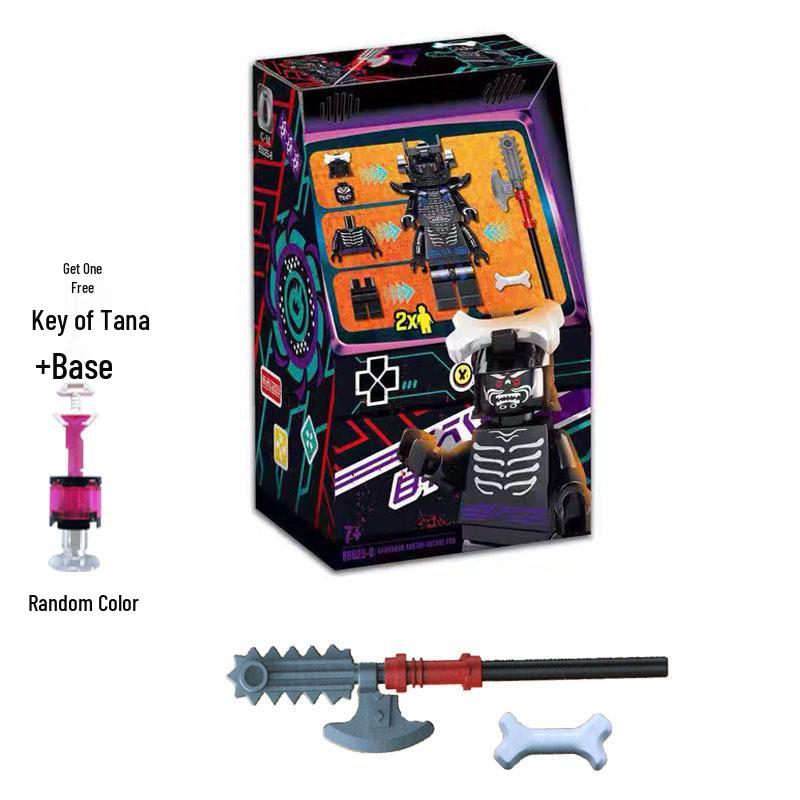 Phantom Ninja Boy Educational Building Blocks - Empire Energy Assembly 1st Street Arcade Toy