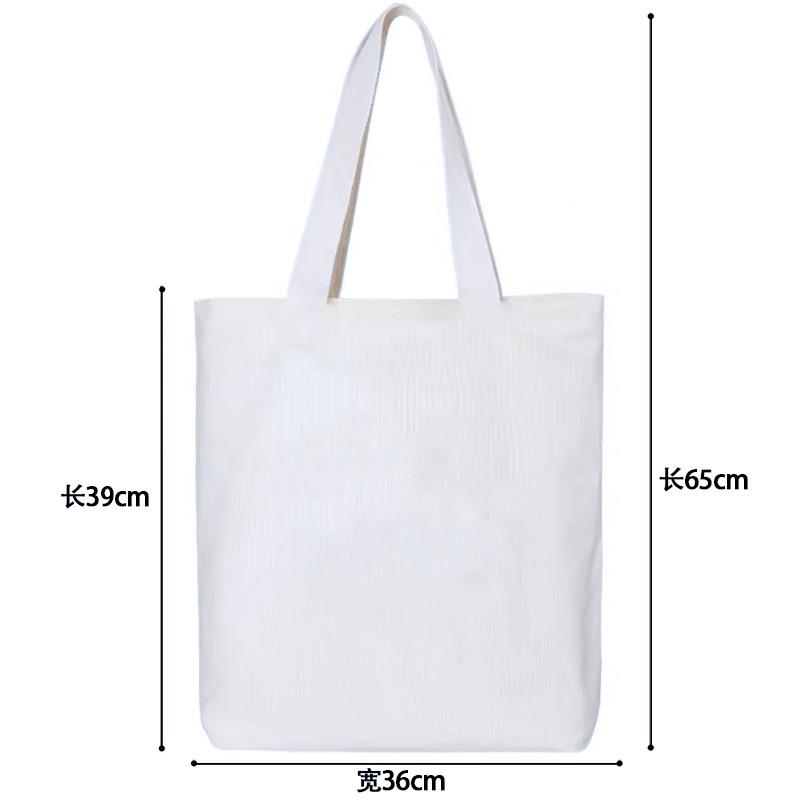 Student Daily Versatile Canvas Bag Commuter Portable Large Capacity Single Room Bag Multi-Color Optional