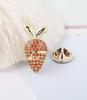 Drip Oil Small Daisy Brooch - Women's Anti-Exposure Corsage Pin Buckle, High-End Clothing Accessory.