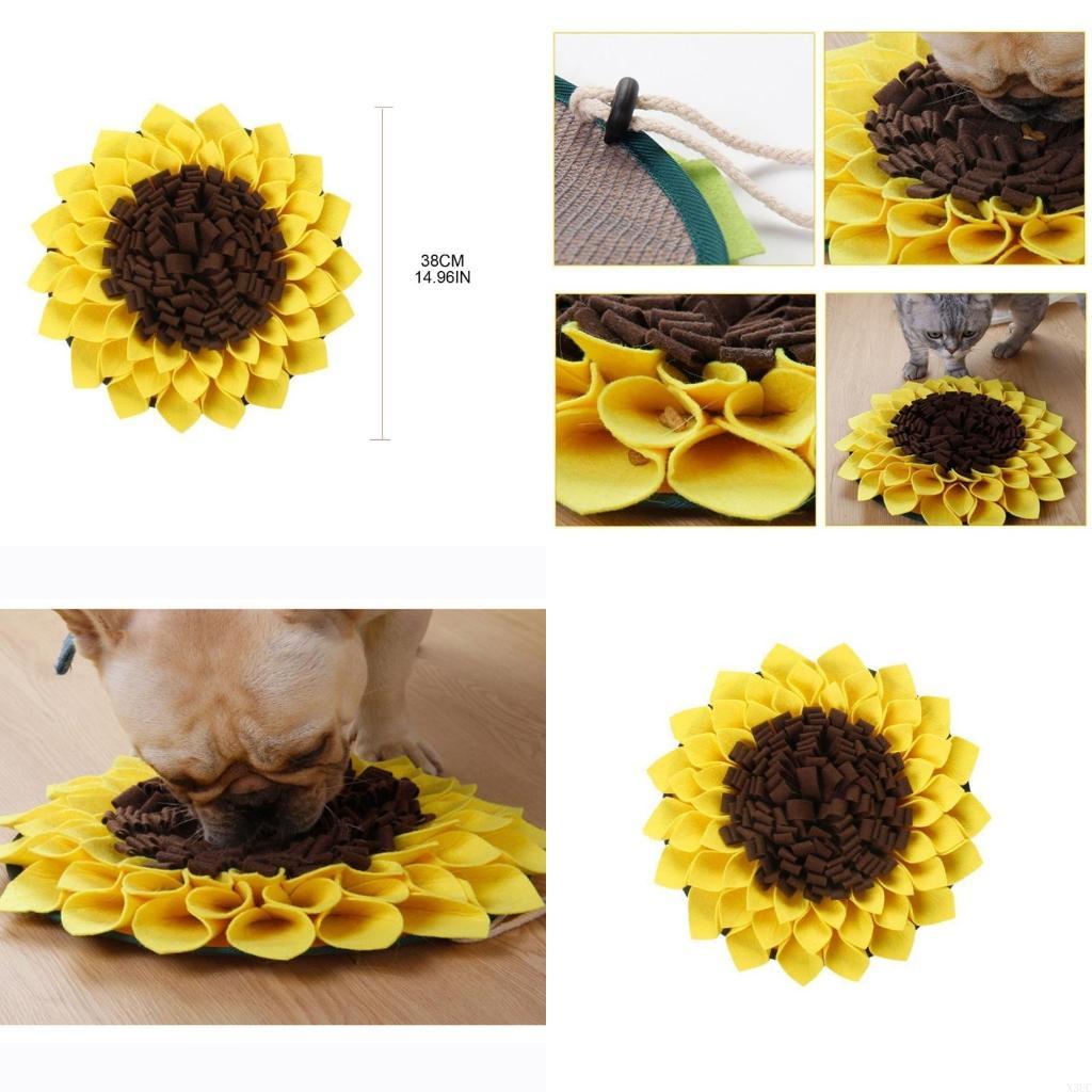 

Dog Snuffle Mat Slow Feeders Shaped Treat Mat for Rabbits Guinea-Pigs X3UC China Mainland