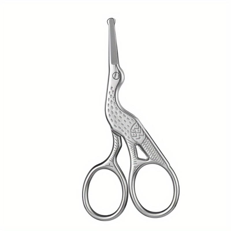 1 Stück Rundkopf Kran Edelstahl Nasenhaartrimmer Augenbrauentrimmer Stickereitrimmer Schönheitstrimmer Barttrimmer