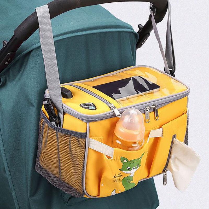 Сумка-органайзер для коляски Ruyishi 30x15x18cm