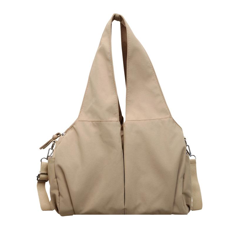Lazy Bag, Multi-compartment Mother Bag, Large-capacity Tote Bag, Casual Shoulder Bag, Portable Class Bag.
