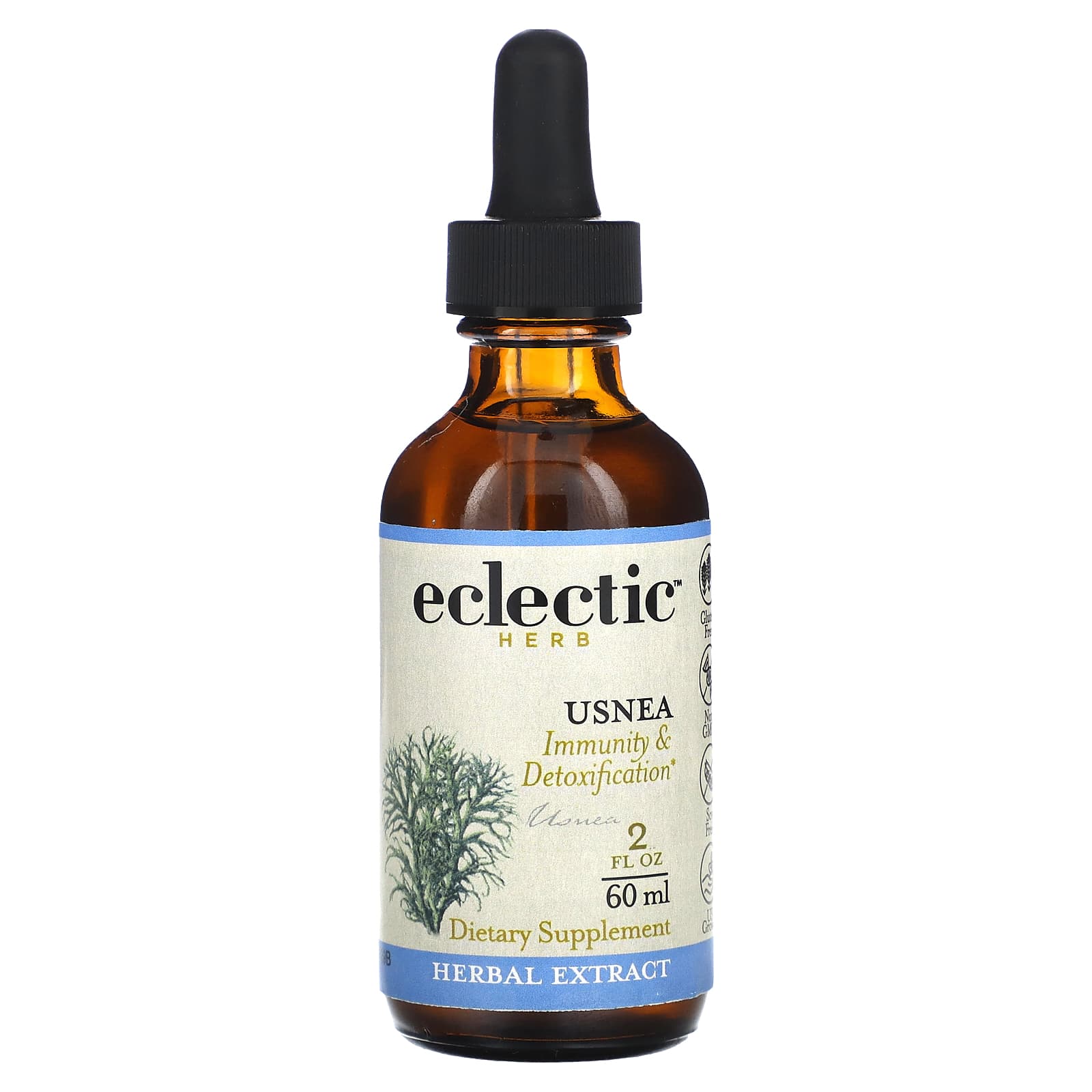 

Usnea Extract, 60 mL (2 Fl Oz) (250 Mg per serving)