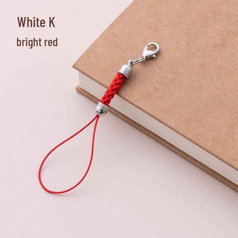 Gold Electroplated DIY Jewelry Accessory: Lanyard Lobster Clasp and Mobile Phone Pendant Rope