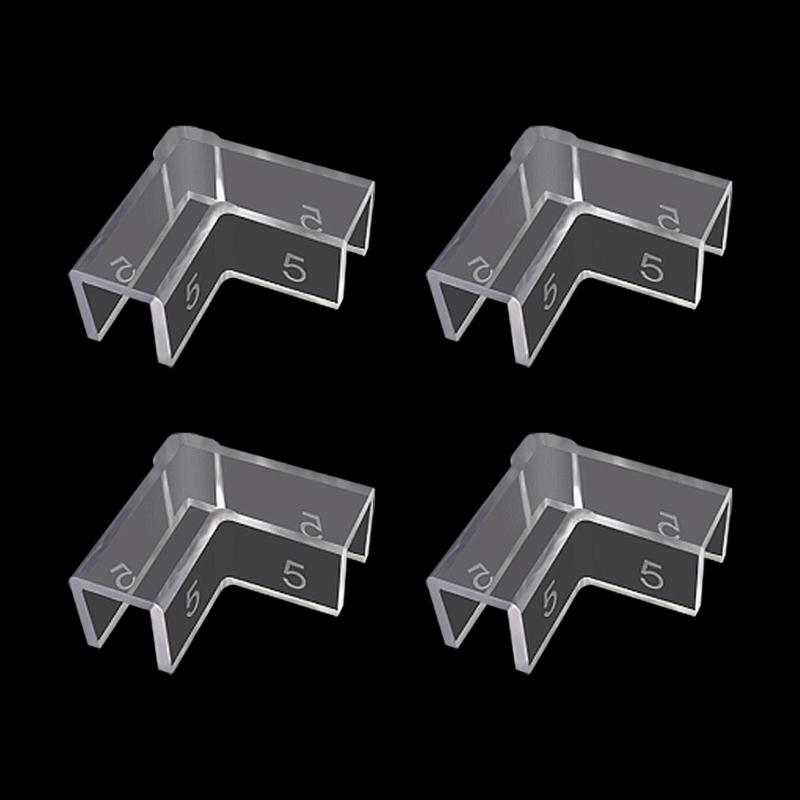 

Clear Corner Guards for Aquariums Featuring Easy Presses On Installation Universals and Invisible Protecting