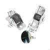 4Pcs Furniture Linear Wheels Small Castors Silent Rubber Casters for Cart Sofa Desk