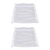 2pcs Shoe Dryer Bag Reusable Sneaker Mesh Washing Bag Shoes Laundry Dry Bag with Elastic Strap Zippe