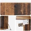 Wall Mounted TV Cabinet 98 x 41 x 30 cm Reclaimed Wood Effect Wood Based Material