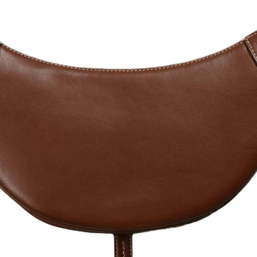 Polo Ralph Lauren Adjustable Strap Leather Tote Shoulder Bag Small Women bags Dark-Brown 428871248014