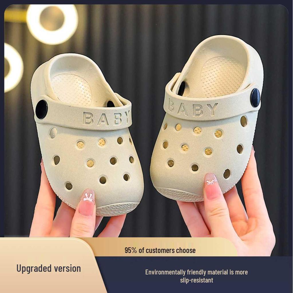 Sommer-Clogs für Kinder: Zwei Tragemöglichkeiten, rutschfest, weiche Sohle Sandalen für Jungen und Mädchen.