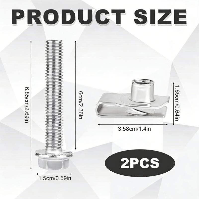 Premium Corrosion Resistant Fuel Tank Mounting Bolts Suitable For Long Term Use 55157 GM11516770 GM11519894 GM15743078