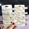 Barrettes For Women Girls Hairpins Side Clip Set Hair Jewelry Korean Pearl Crystal Hair Clip Hair Accessories Hairgrip