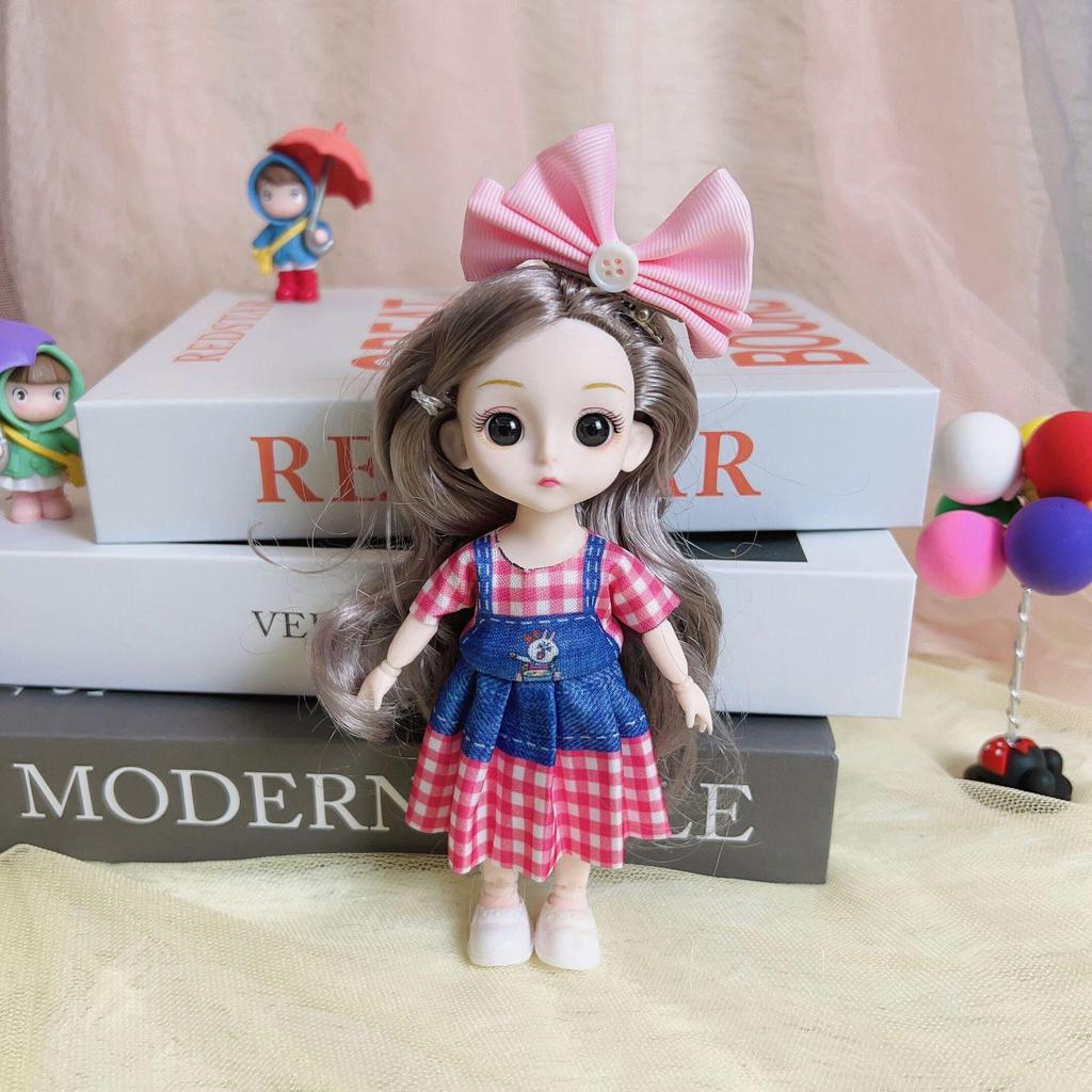Princess Doll Mini Set - 17cm Toy for Girls, Perfect Birthday Gift
