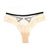 Sexy lace polka dot mesh thong hollow low waist T pants female temptation hip lift sexy panties