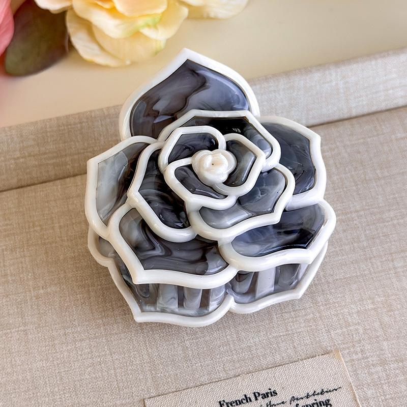 

Заколка для волос в виде цветка, французский стиль, элегантная женская, заколка-краб для волос с цветком, заколка-невидимка, зажим-краб, заколки, головной убор, зажим для волос, аксессуары для волос