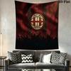 Ac Milan Crest Emblem Threepiece Set 1 Duvet Cover 2 Pillowcase Without Core Duvet Cover And Pillowcase Bedding Set Christmas Birthday Gift