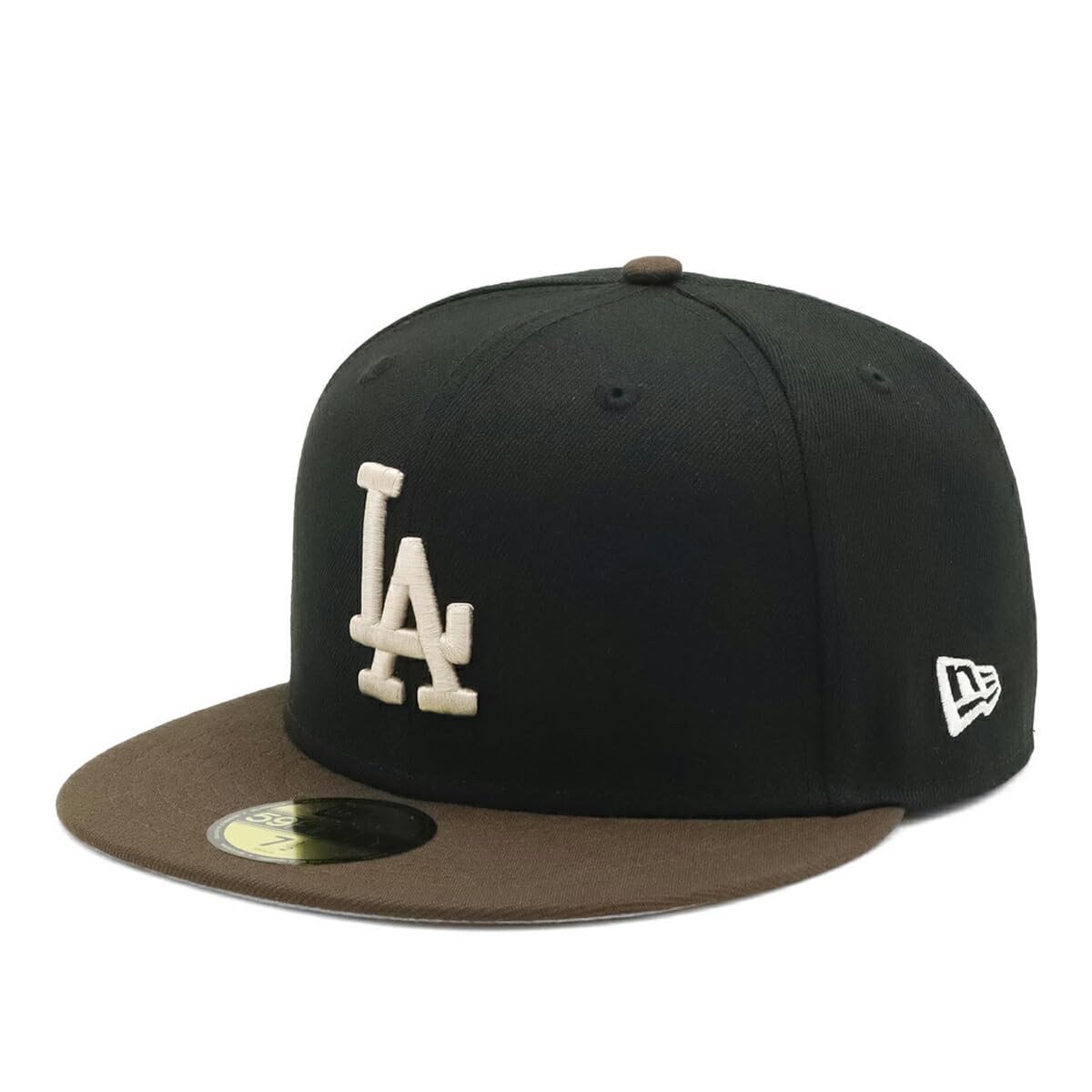 

New Era Cap 59FIFTY 2-Tone ONSPOTZ Exclusive LA BlackWalnut 7 12 59Fifty 2-Tone Color Black Walnut Mlb Los Angeles Dodgers
