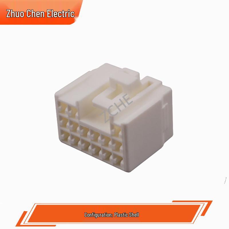 15-Pin Automotive Wiring Harness Connectors: Male and Female Plugs (7282-1150 & 7283-1150)
