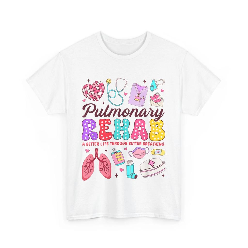 Respiratory Therapist Pulmonary Rehab Rehabilitation RT Women Men Cute T Shirt