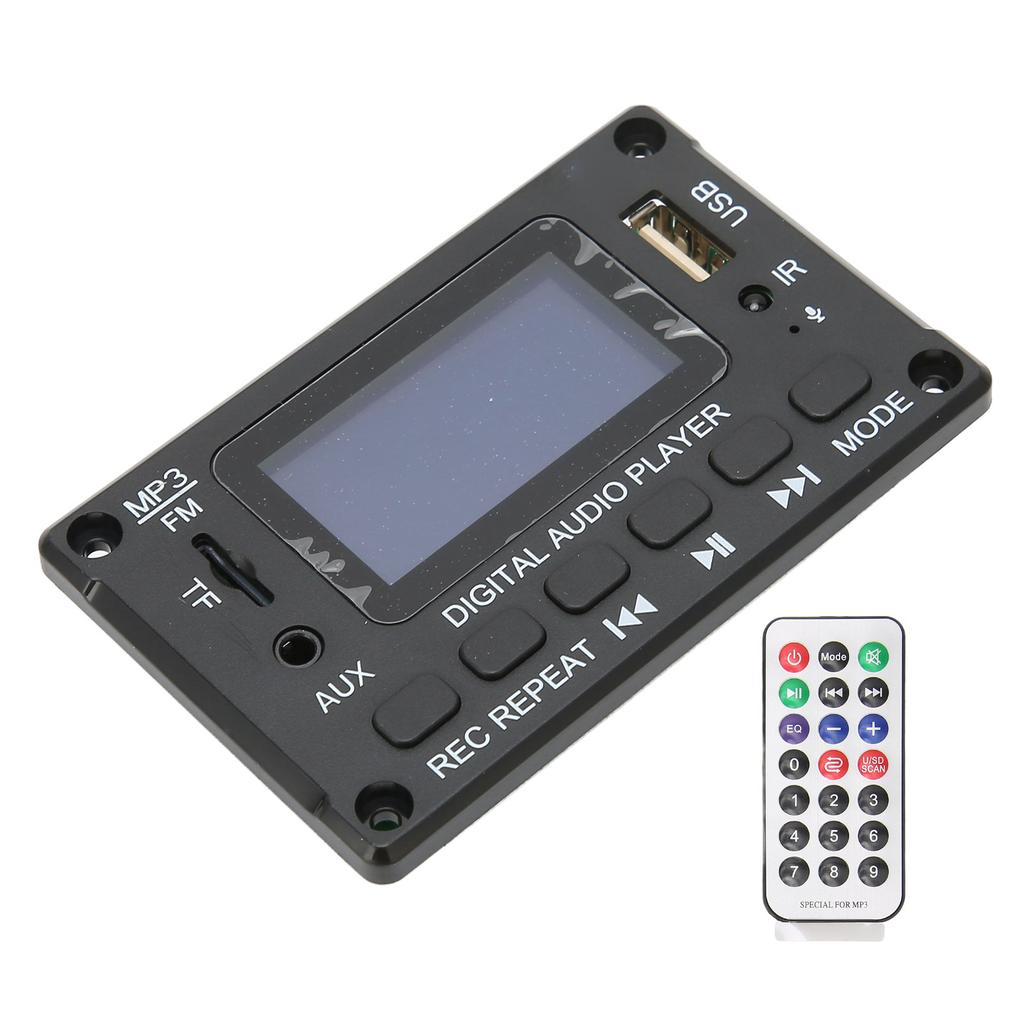 Bluetooth Decoding Board LCD Screen Multifunctional Car MP3 Decoder Board for Car