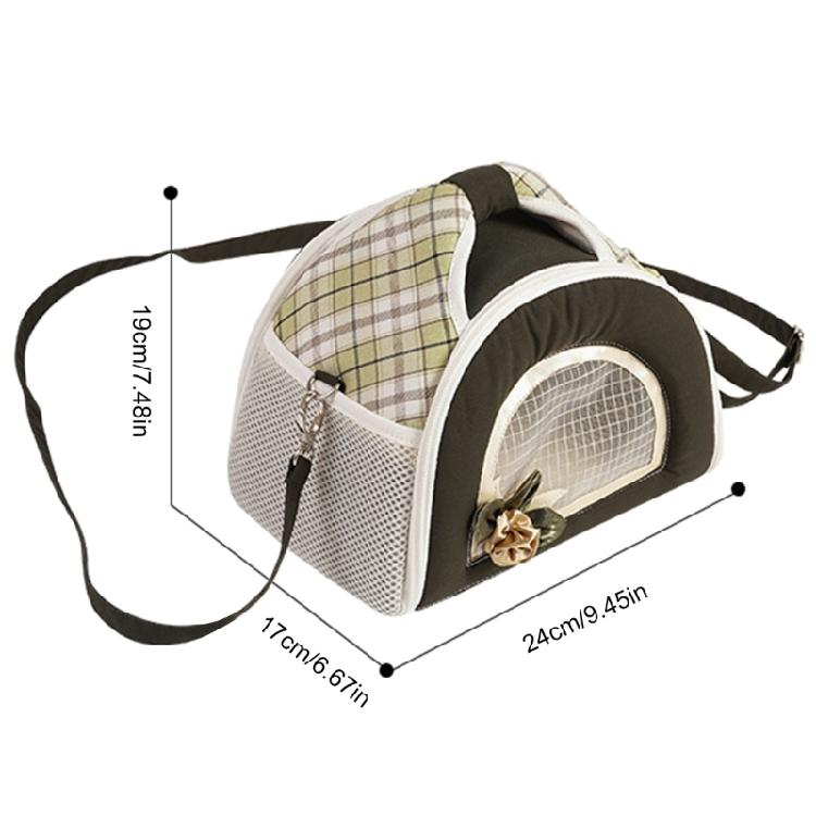 Pet Carriers Bag with Removable Pad Sling Carrier for Hamsters Traveling