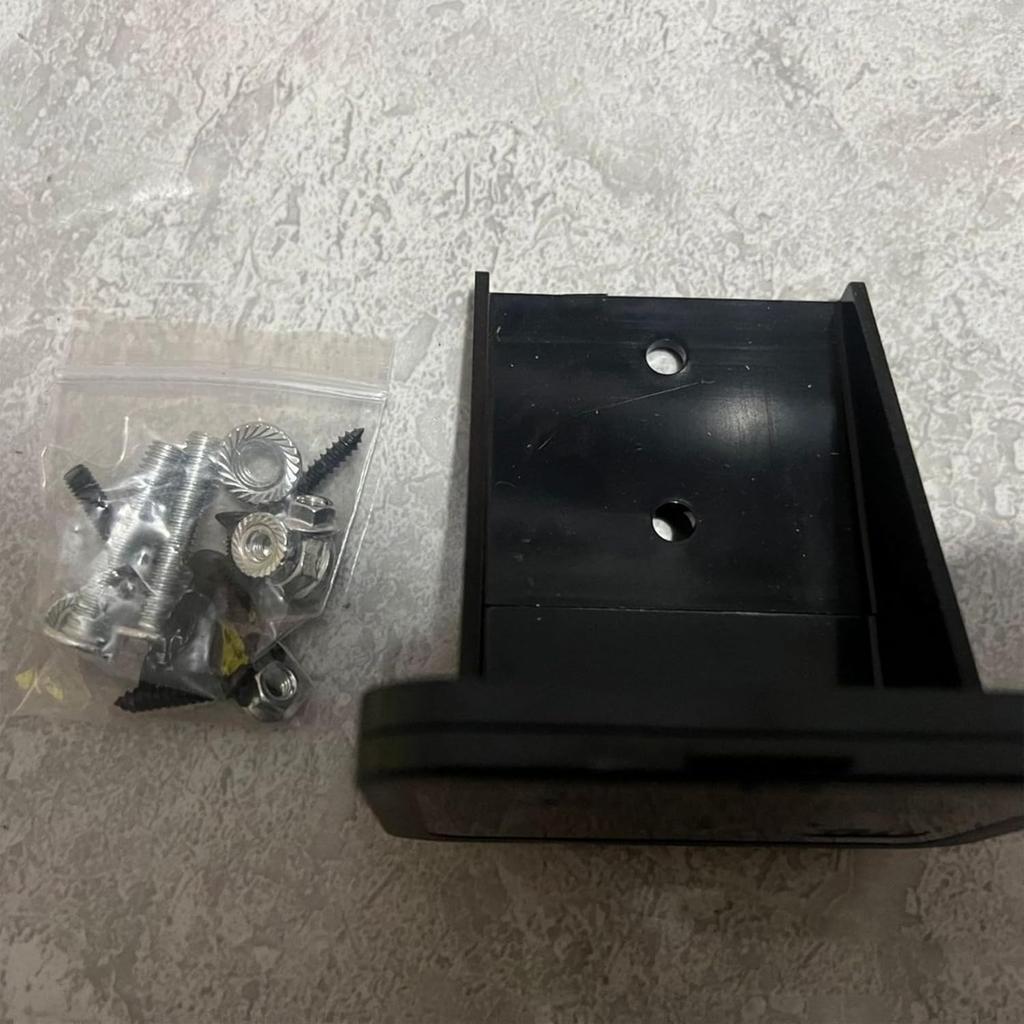 120 Amp for Anderson Plug, for Anderson Plug, Flush-Mounted Mounting Frame With Cover With Bracket For Anderson Socket For Car, Motorhome, Caravan