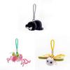 Cartoon Insect Plush Keychain Cute Toy For Students School Bag Decor