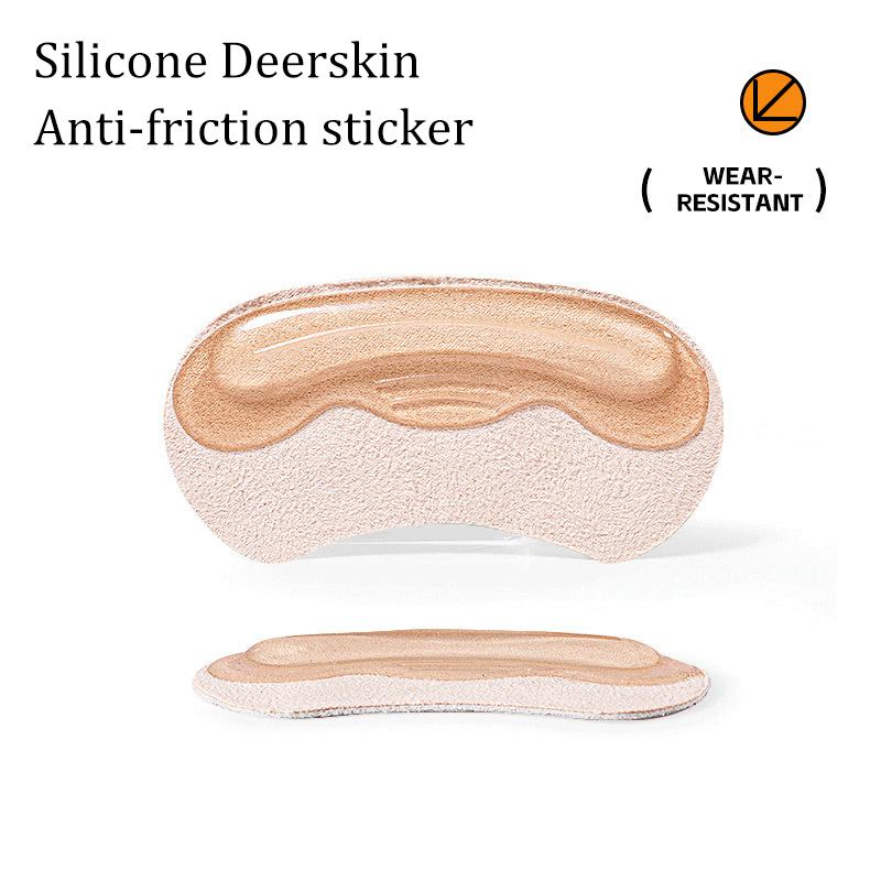 

Silicone Shoe Pads for High Heels Pain Relief Anti-wear Cushion Heel Protector Shoes Sticker Cowhide Insert Pad Foot Care Insole