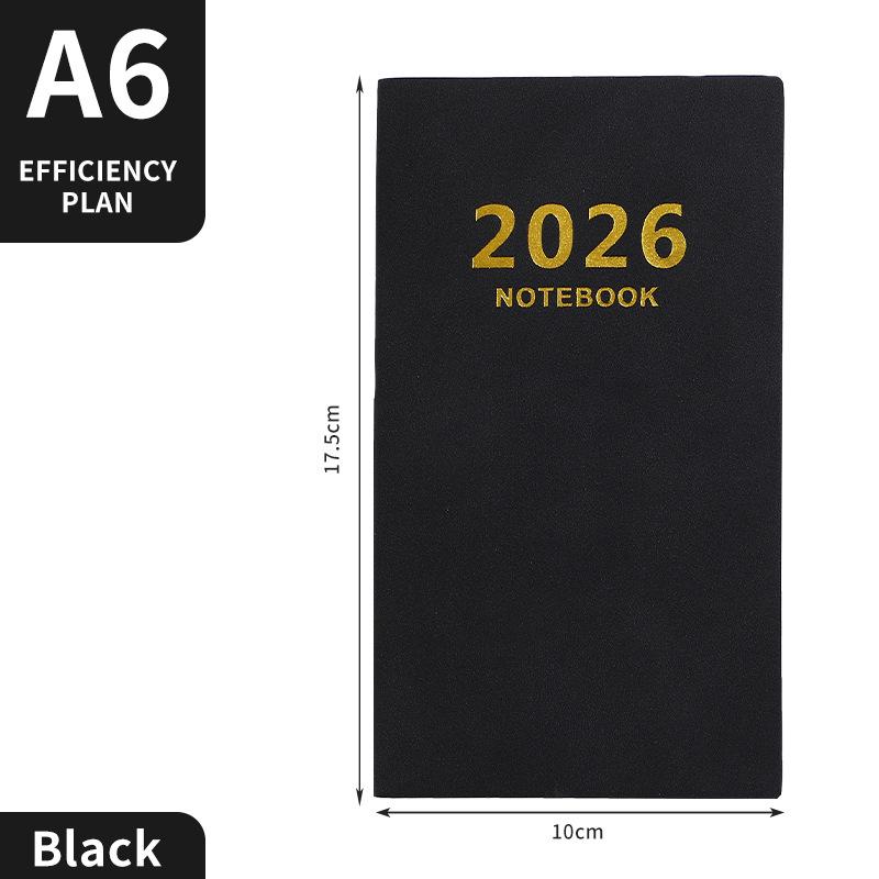 Globaler 2026 Tagesplaner: 365-Tage-Planer & Selbstdisziplin-Check-in-Notizbuch