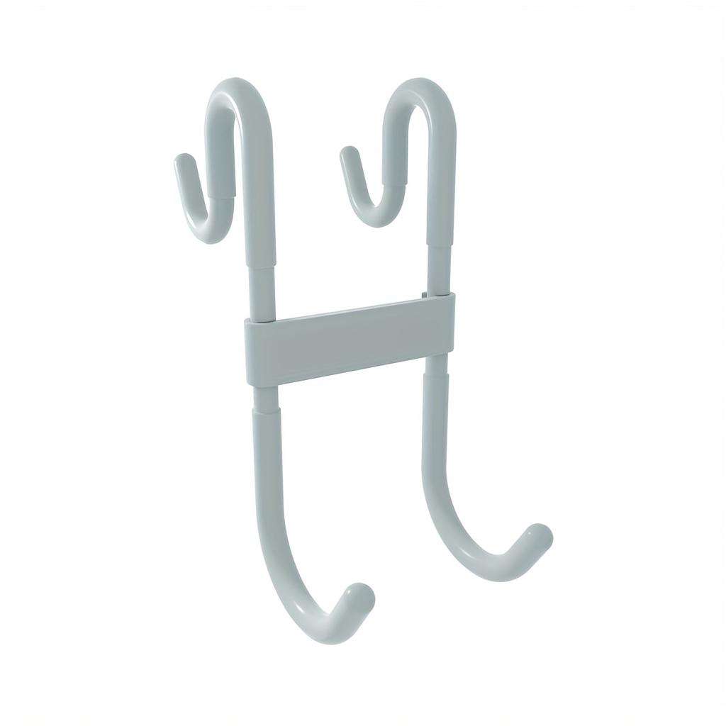 1Pcs Shower Door Hook Multi-functional Clothing Towel Coat Hook Sturdy and Durable Glass Bathroom Door Multi-functional Hook