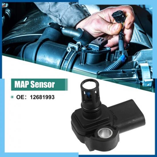 Pack (1) Intake Manifold Pressure MAP Sensor For Buick Encore For Chevrolet