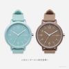 Fieldwork Analog Large Silicone Simple and for Everyday BR Women's Watch, Size, Strap, Cute, Use, Brown, YM007-9