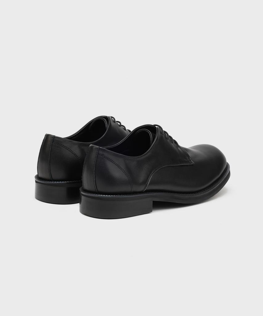 Firenze Atelier [Vibram] Contemporary Wrinkle Derby 1600 [Kip Black]
