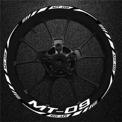 Rim Stickers Motorcycle Decoration Sticker Fit Yamaha MT-09 MT09 MT 09 Wheel Hub Sticker