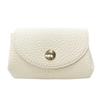 Gisele Mini Wallet, Small, Compact, Card Case, Coin Purse, Holds Bills Folding, Compact, Lightweight, for Men and Women (Shibo Ivory)