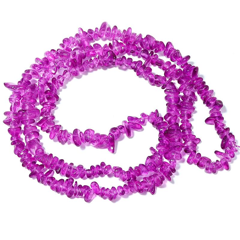 1 Strand Crystal Beads 8X5mm Colorful Irregular Gravel Glass Loose Spacer Beads For Jewelry Making DIY Bracelet Necklace Finding
