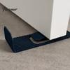 Quiet Door Closer Assist Anti-slip Foot-Operated Stop, 3D Printed No Drilling Required Floor Mounted Catch Doorstop, Hands-free Step-in Wedge for Home