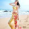 All-Season Oversized Chiffon Scarf for Women - Sun Protection & Versatile Wear