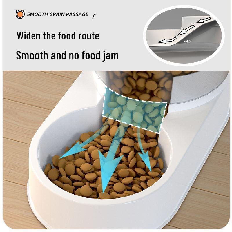 Automatic Pet Feeder and Water Dispenser for Large Dogs and Cats