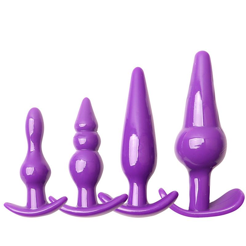 Butt Plug Set 4/5/6/9Pcs Different Shapes Anal Expander Prostate Stimulator Plug Anal Dilator for Adults Sexual Wellness Toys