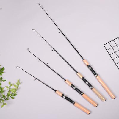 Ultralight Winter Ice Fishing Rod Portable Winter Ice Fishing Rod Spinning Casting Ice Winter Fishing Pole Tackle