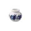 1PC Mini Vase Creative Blue and White Small Jar Home Decoration Super Small Vase Blue and White Porcelain 4.5x4cm
