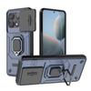 For Xiaomi Redmi K70 Pro Case Magnetic Ring Car Holder Phone Case For Xiaomi redmi K70 K70Pro K70E Slide Camera Armor Back Cover