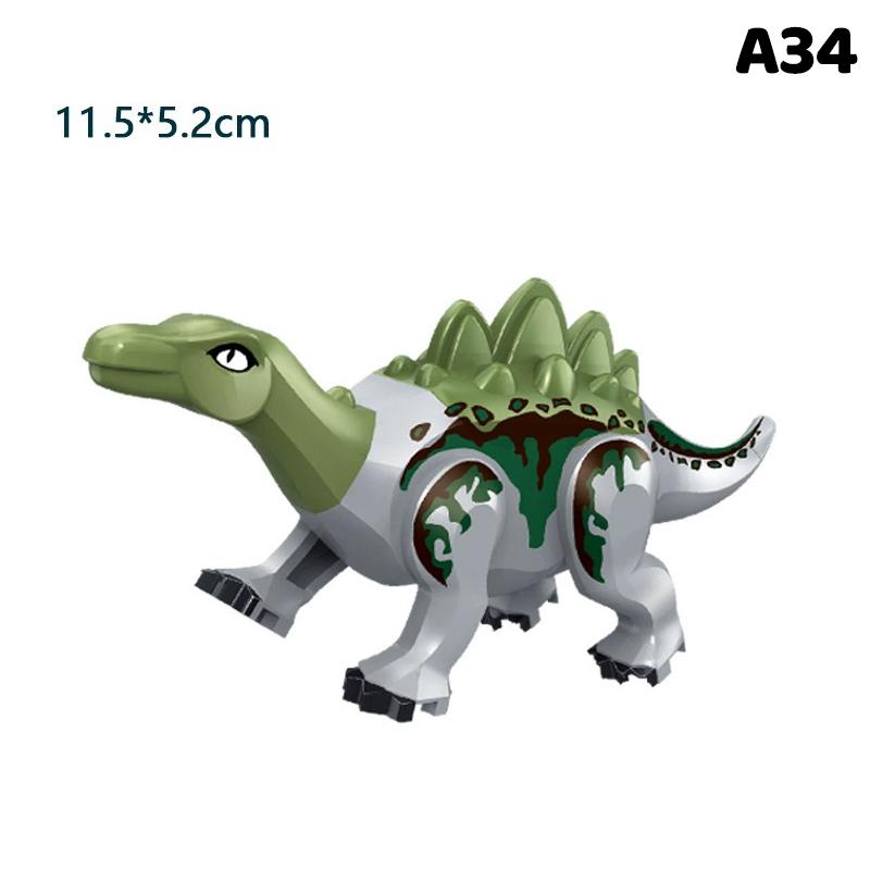 Dinosaurs World Dinosaurs Model Diy Bricks Toys Building Blocks Assemble Educational Toys For Kids Xmas Gifts