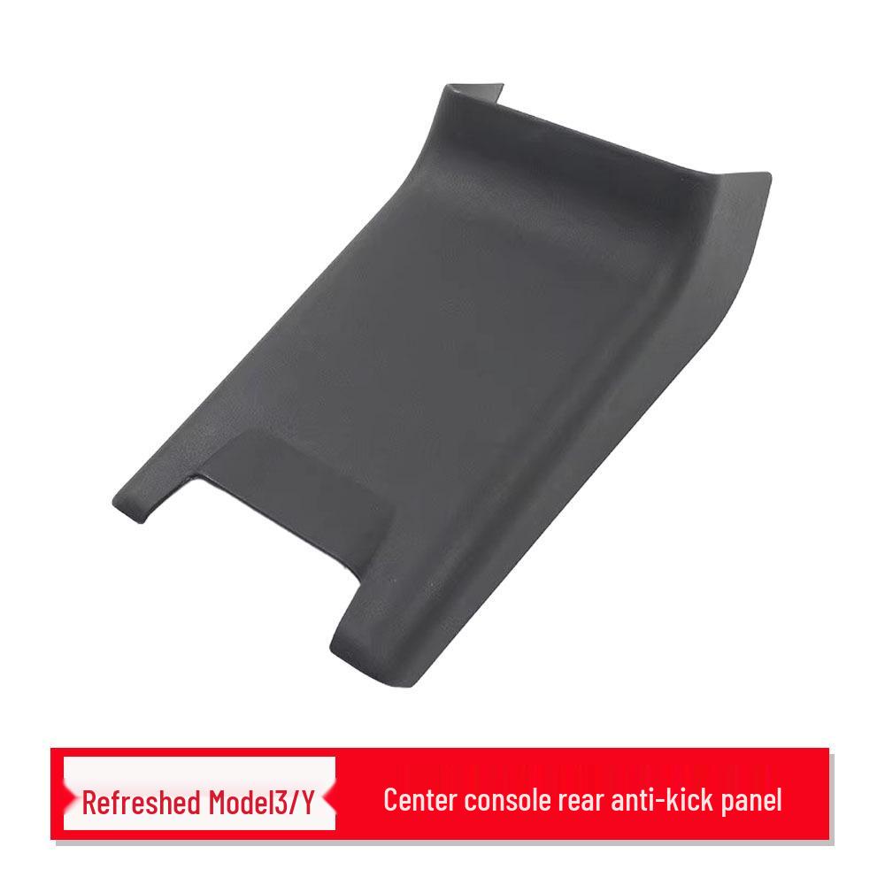 Flannel Anti-Kick Pad for Tesla Model Y/3 Rear Console - Wear-Resistant Protector